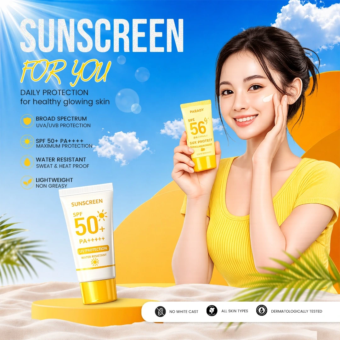 Sunscreen Product Launch Social Media